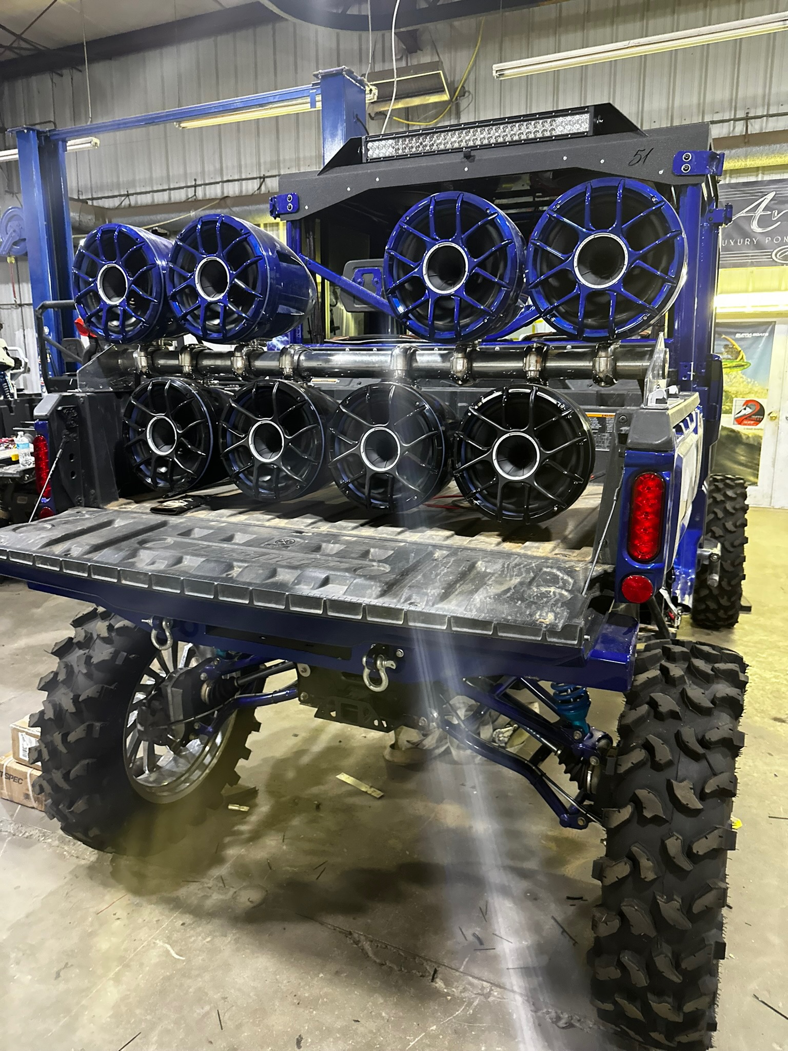 CanAm Defender Bed Mounted Waketower Bar